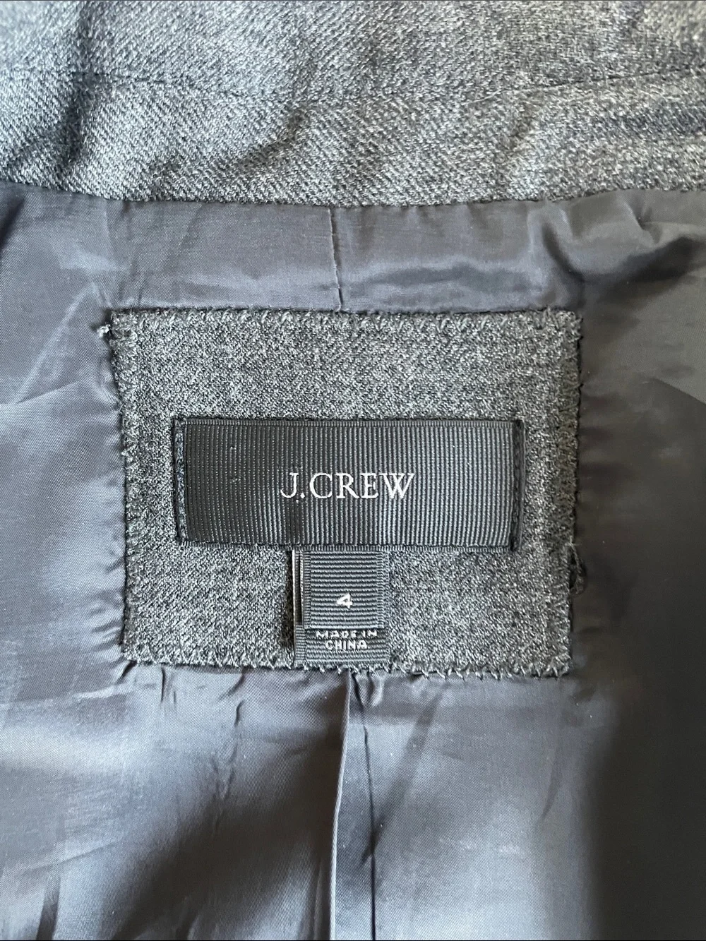 J. Crew Women’s Regent Gray Blazer